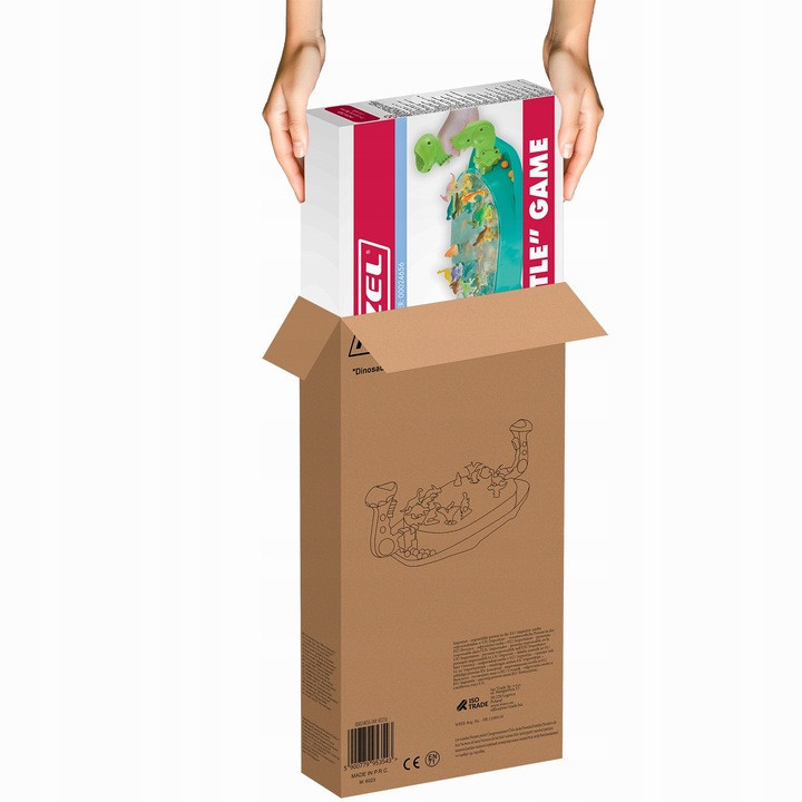 Настільна аркадна гра «битва динозаврів» для 2 осіб Kruzzel (24656) Нововолинськ - фото 8