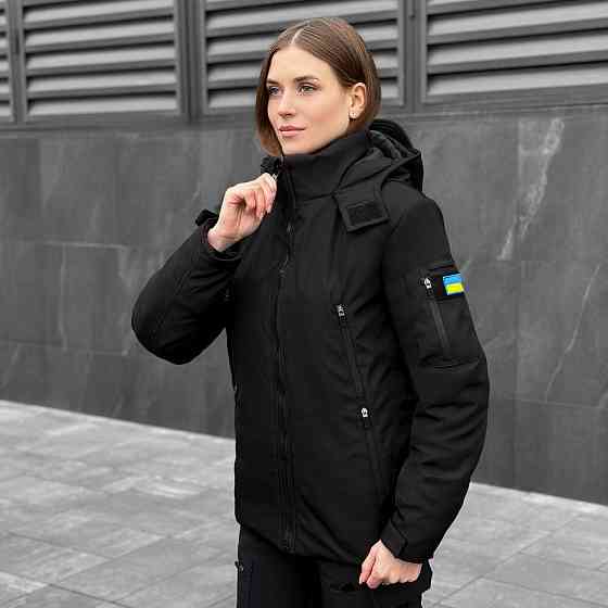 Женская зимняя Куртка с капюшоном Pobedov Winter Jacket Motive ЗИМА В2 Женская Киев