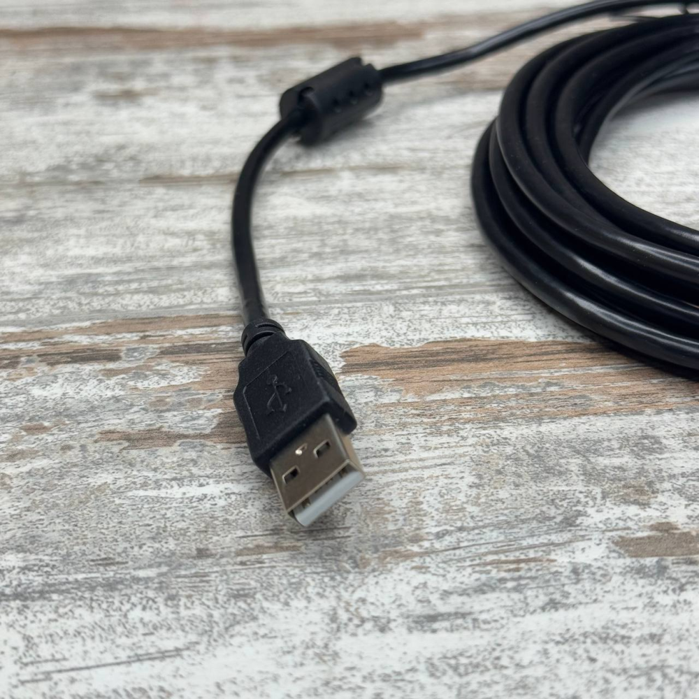 Кабель USB 2.0 AM - BM довжиною 5 метрів призначений для підключення принтерів, сканерів, багатофункціональних пристроїв та іншої Київ - фото 5