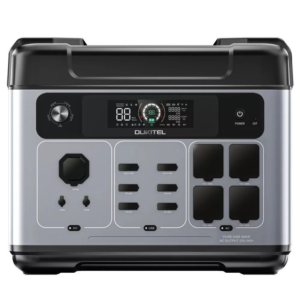 Портативна зарядна станція OUKITEL P2001E PLUS 2400W 2048Wh (42-00145) Киев - изображение 12