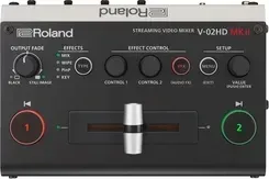 Микшерный пульт Roland V-02HD MKII | Mikser audio-wideo Full HD, 2-kanałowy, HDMI, streaming USB, HDCP, skaler, efekty wideo, Киев