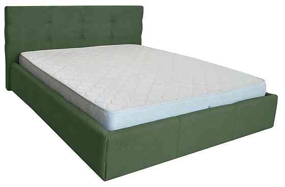 Кровать Manchester Comfort 120 х 200 см С подъемным механизмом и нишей для белья Зеленый Днепр