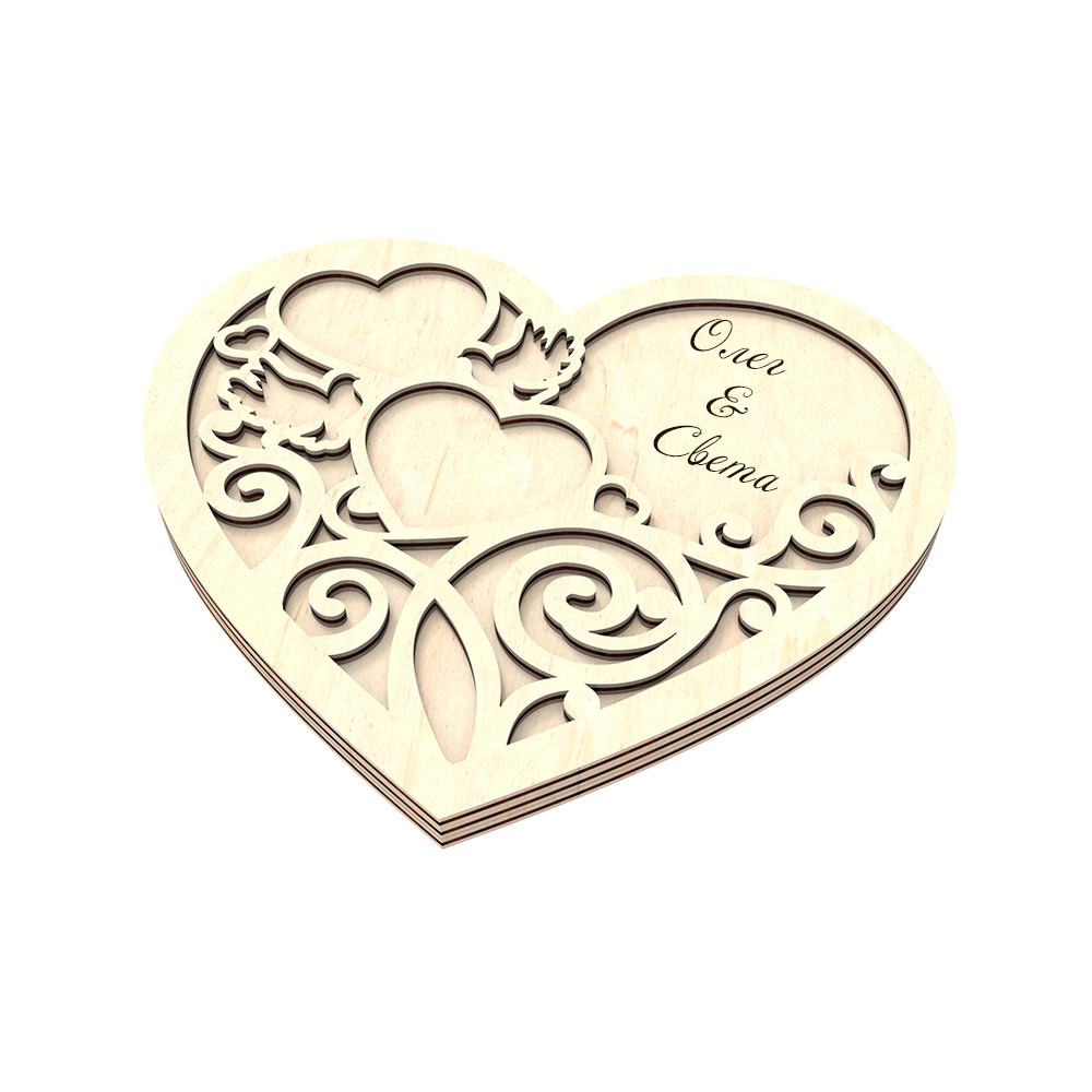 Шкатулка для колец 150х130 мм Киев - изображение 1