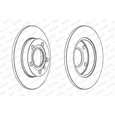 Гальмівний диск FERODO DDF1709 Вінниця