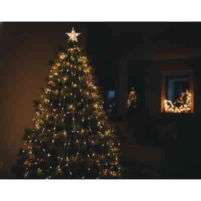 Гирлянда Chomik Оберемок струн 200 LED 10х2 м, теплий білий, IP44, від мережі (5900779901780) Винница