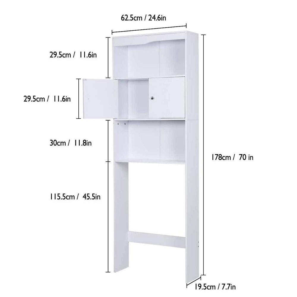 Стелаж над пральною машиною "Дечин" зефір Миколаїв - фото 6