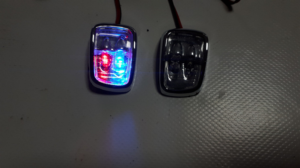 Габариты 61903-А97 двухцв. синий-красный (пара) Винница - изображение 2