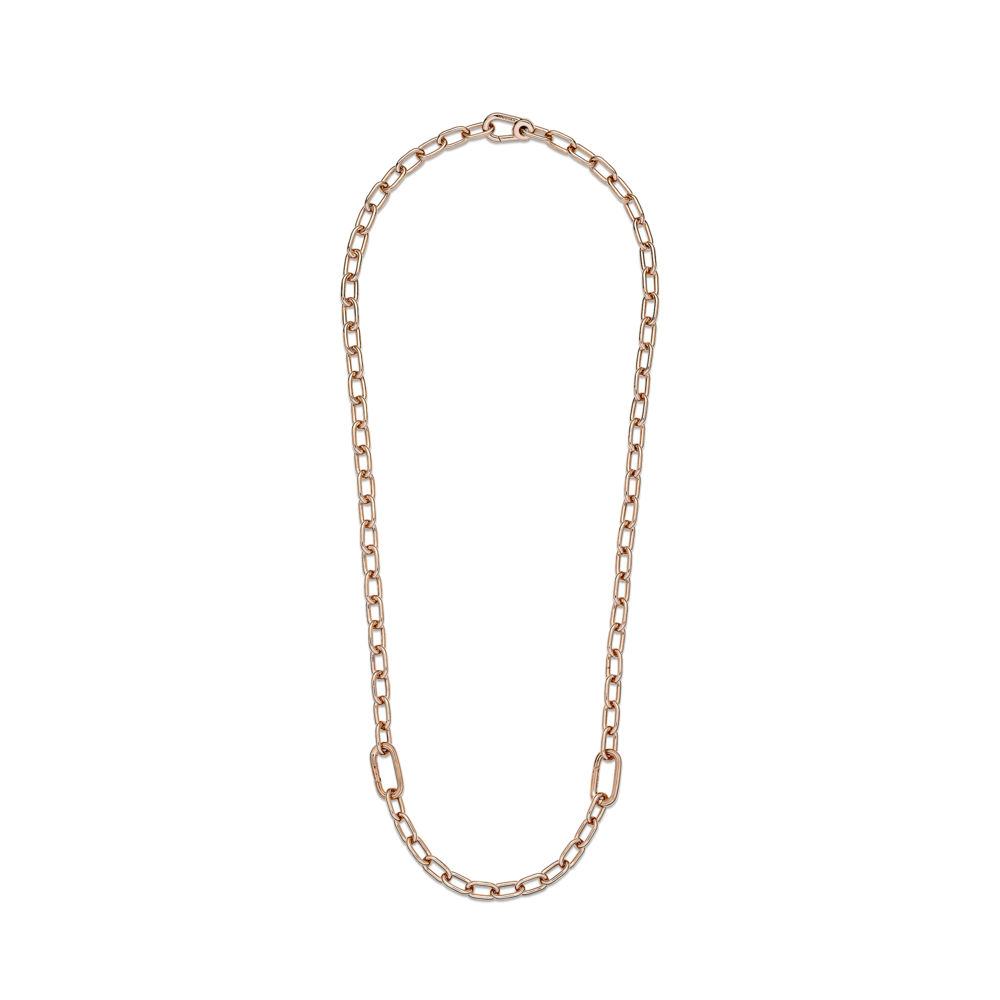 Срібне кольє з покриттям 14k рожевим золотом MasterSem Київ - фото 3