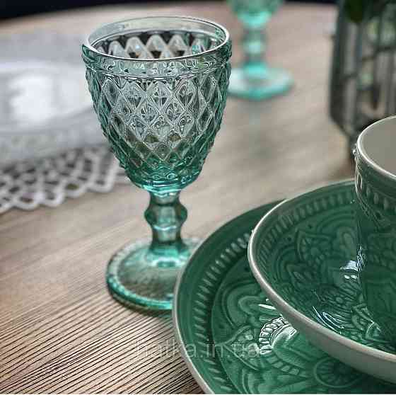 Келих 250 мл «Кедр-міні» бірюзовий Київ