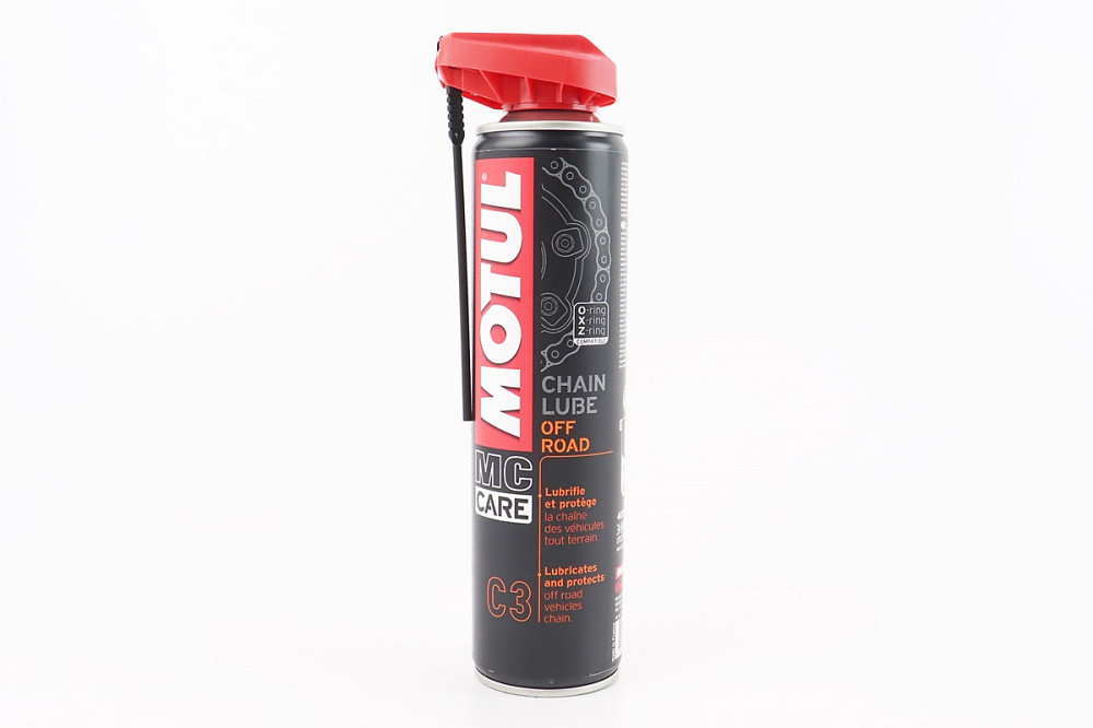 Мастило для приводних ланцюгів (рідка) "C3 Chain Lube OFF ROAD", Аерозоль 400ml Бершадь - фото 1
