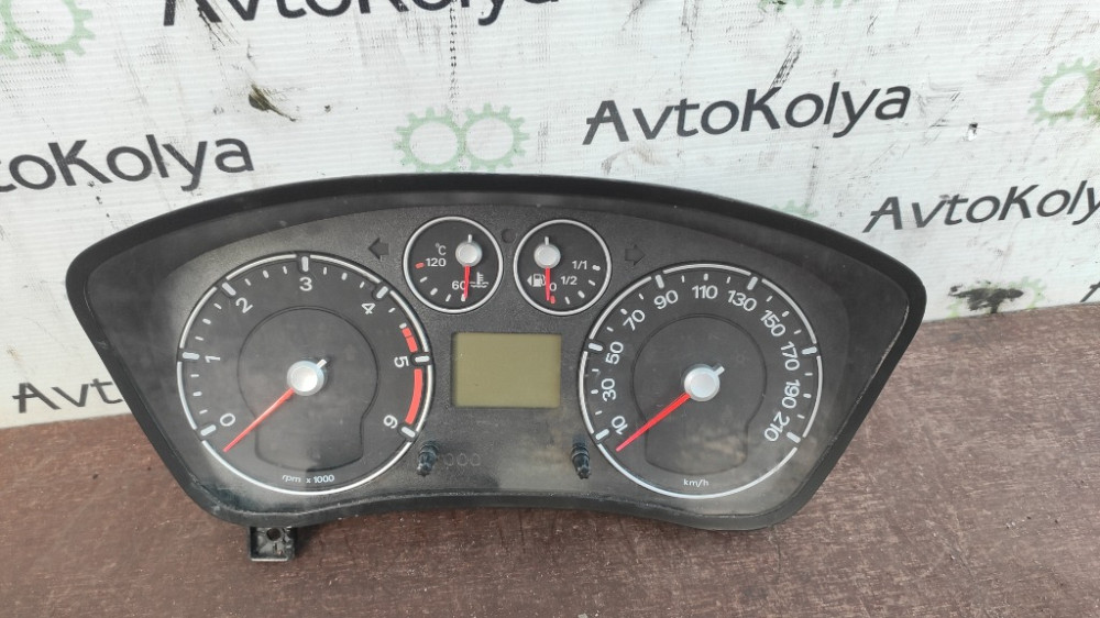 Панель приладів (спідометр) Ford Fusion 1.6 tdci 2002-2012 (6S6T-10849-CE) Ковель - фото 1