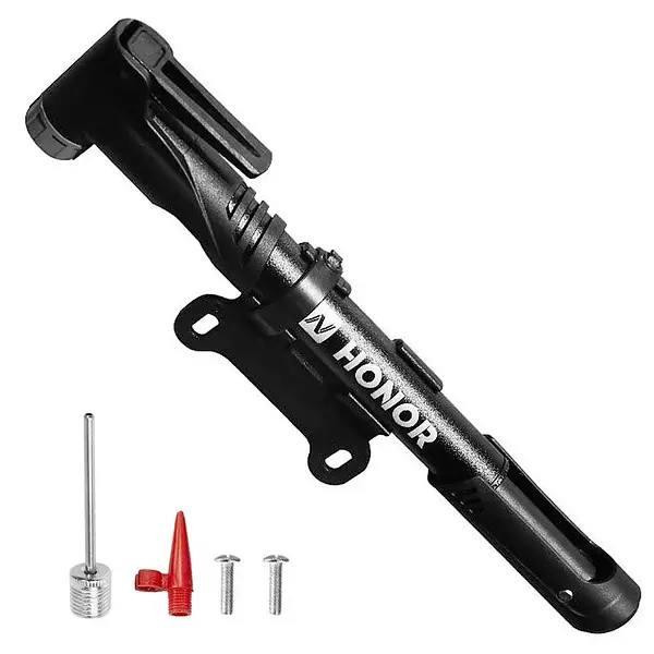 Портативный велосипедный насос с иголкой Feel Fit QT-021 Черный Бровары - изображение 1