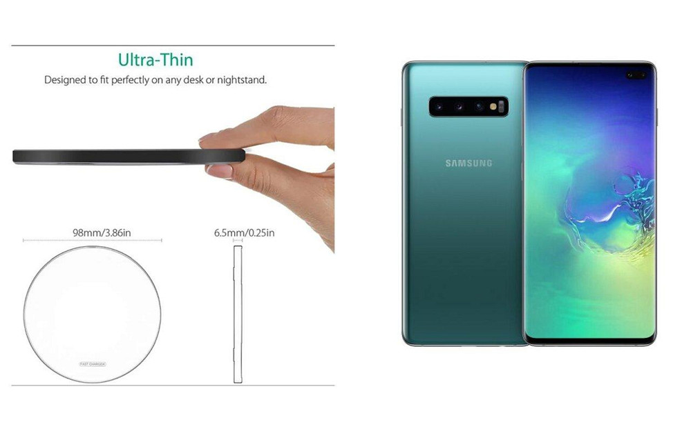 Бездротовий зарядний пристрій Copper до 30W для Motorola ThinkPhone, USB-C, LED Київ - фото 3