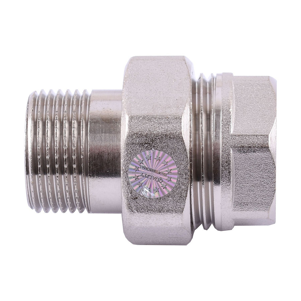 Згін-американка прямий PROFESSIONAL     1/2″ НІКЕЛЬ QP160 Тернопіль - фото 1