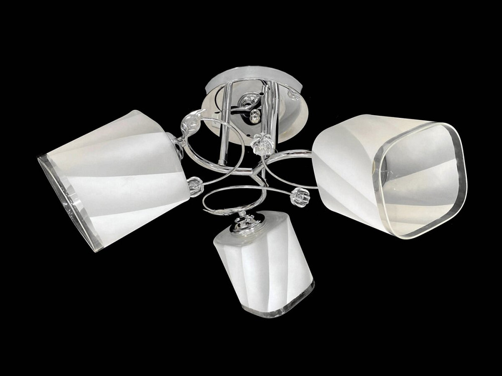 VALESO Люстра стельова на 3 плафони 6220L/3 Хром Коломыя - изображение 2