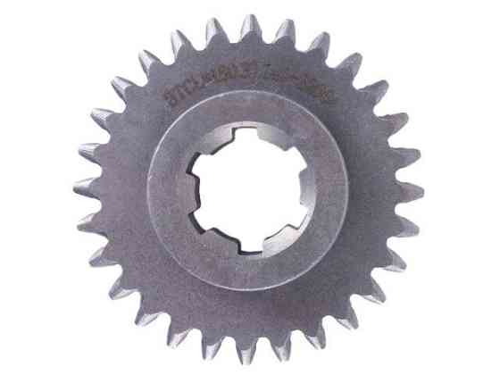 Шестерня задней передачи подвижная на минитрактор Шифенг 240, Z-28/6 Мукачево