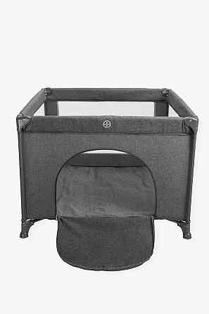 Манеж дитячий квадратний VELANO Cubo, dark grey Київ