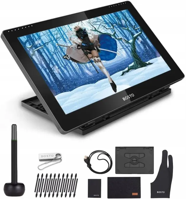 Графический планшет Bosto BT-16HD Киев - изображение 1