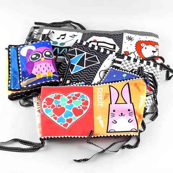 Игрушка Монтессори для малышей, развивающая мягкая сенсорная игрушка для маленьких детей, цвет уточняйте Каменец-Подольский