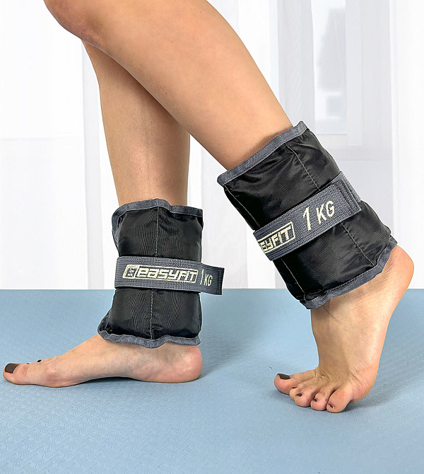 EasyFit Обтяжувачі для ніг та рук EasyFit 1 кг (пара) Коломыя - изображение 1