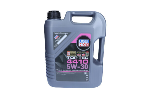 LIQUI MOLY 21404 Top Tec 4410 SAE 5W-30 — Полностью синтетическое моторное масло Low SAPS | Для современных бензиновых и дизельных Ковель - изображение 1