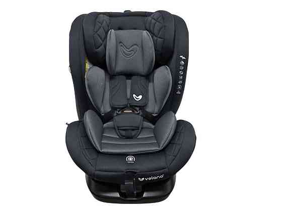 Автокресло VELANO Aura 360° i-Size 40–150 см, ISOFIX, grey Киев