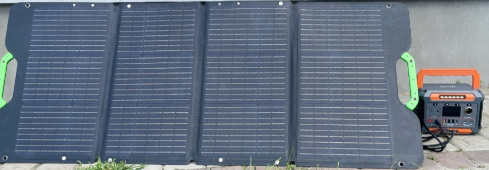 Сонячна панель складана; 100W. 19V.5.26A Київ - фото 1