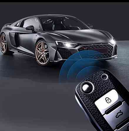 Чехол для автомобильного ключа кожа ТПУ 350 мм на 650 мм черный Киев