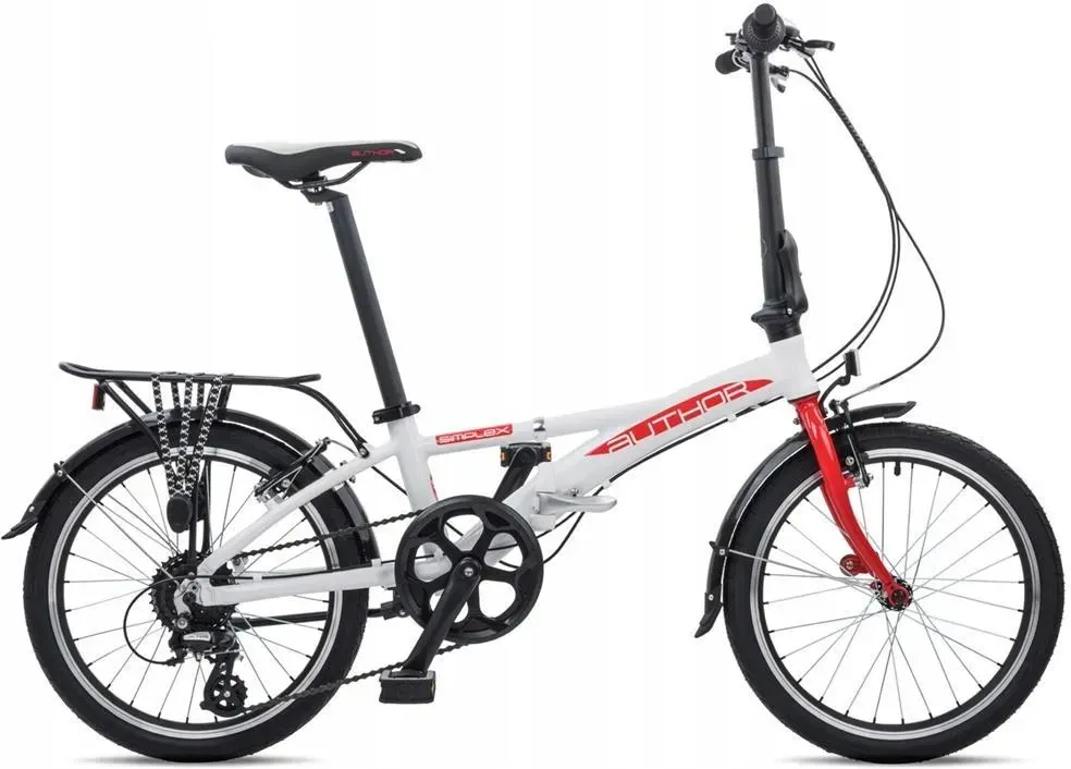 Велосипед Author Simplex M Biały Czerwony 20 2025 Киев - изображение 1