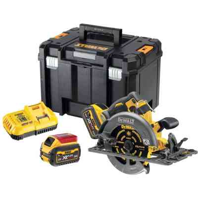 Дискова пила DeWALT 54В XR FLEXVOLT Li-lon диск 190х30 мм, 2x2Ah, 3.7 кг, кейс TSTAK (DCS579T2) Вінниця