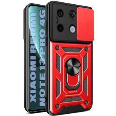 Чехол для мобильного телефона BeCover Military Xiaomi Redmi Note 13 Pro 4G Red (711027) Винница