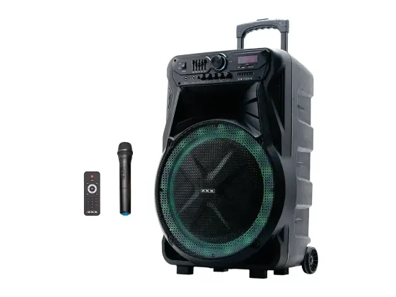 Акустична переносна колонка ZXX-7272 600Вт 15" 66х45х31см TWS/USB/SD/FM/BT/MIC/ДК Київ