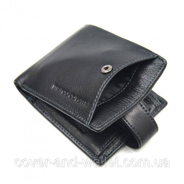 Кожаный мужской кошелек портмоне с открытым карманом Marco Coverna MC 22-203 Киев - изображение 5