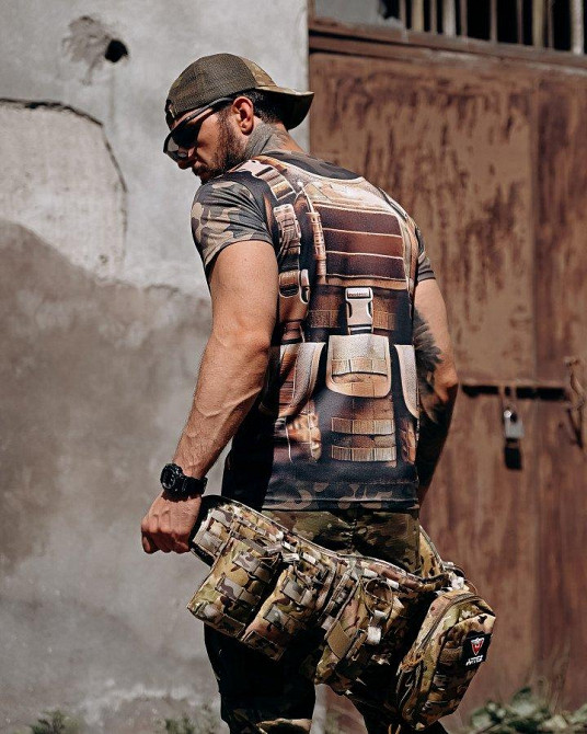 Тактична потовідвідна футболка oblivion GENEZIS ДЛ7158 Одеса - фото 7