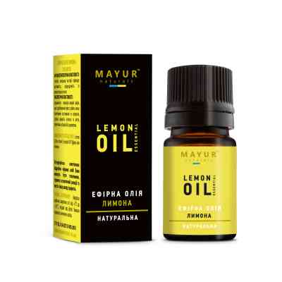 Ефірна олія Mayur Лимона 5 мл (4820189561514) Вінниця