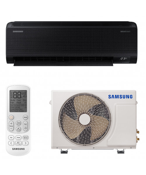 Кондиционер Samsung Black Diamond WindFree на 70 кв, инверторный, настенный, сплит-система (AR24BXFAMWKNUABDK) Харьков - изображение 1