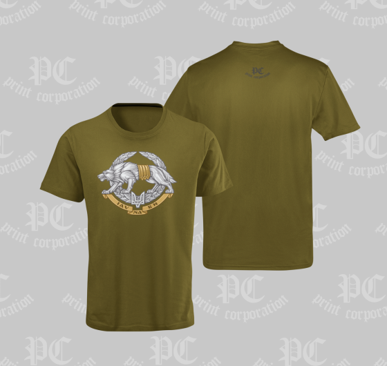 Футболка хакі "ІДУ НА ВИ" Чернівці