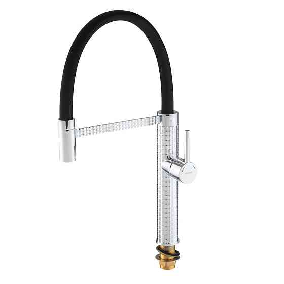 Змішувач для кухні Mixxus Premium Oliwer 017 REFL.BLACK   ( MI6965 ) 26074 Харків