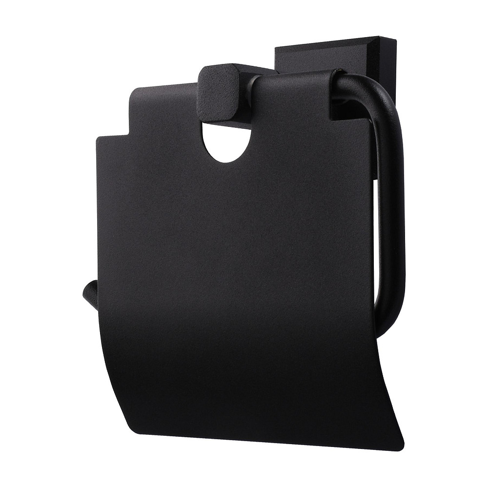 Тримач туалетного паперу TOPAZ TКВ 9926-BL чорний Луцк - изображение 1