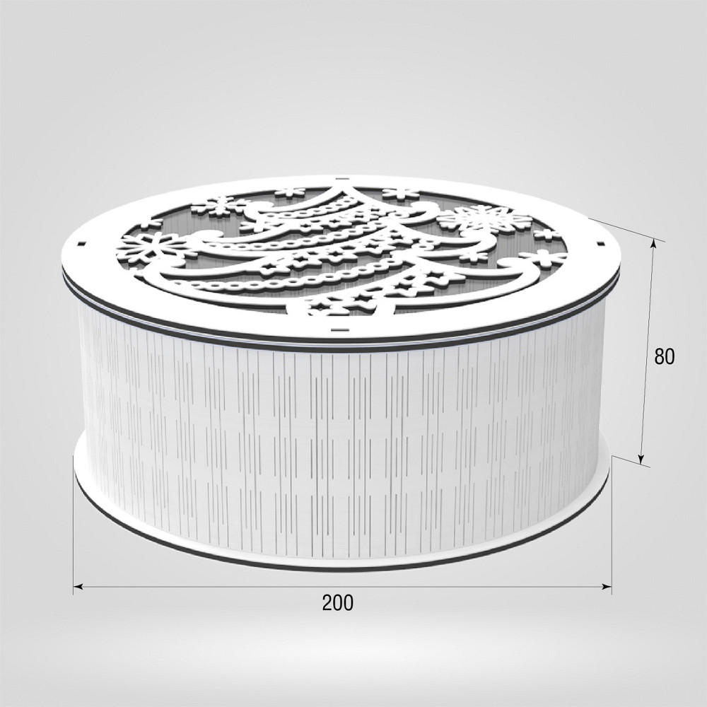 Подарочная коробка EKOSTAR d200 h80 Киев - изображение 3