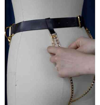 Пояс із золотими ланцюжками Upko Indulge In The Restraints Collection Sex Aura Київ