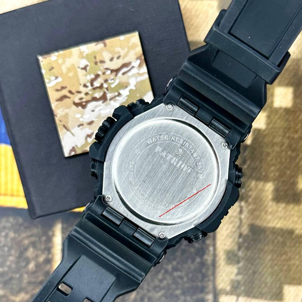 Patriot 002BKUASI Тризуб срібло Чорні + Коробка SBR Київ - фото 4