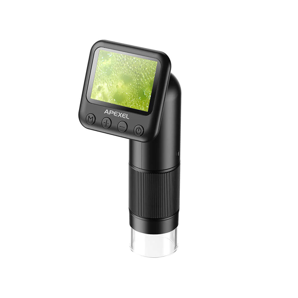 Мікроскоп ручний портативний з дисплеєм 12-24X Apexel MS008 Київ - фото 2