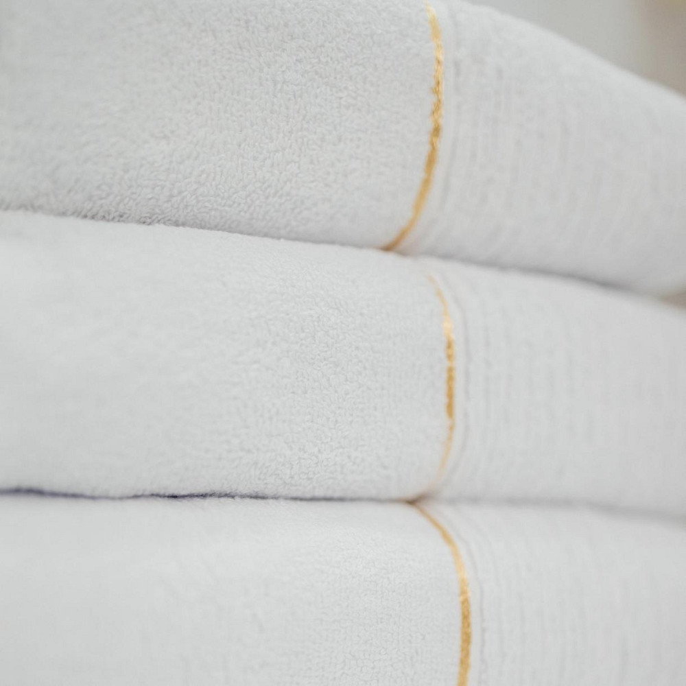 Набір Махрових рушників, Махра,Білий, 50/90 та 70/140 Київ - фото 4