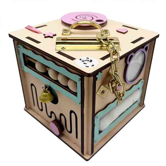 Развивающая игрушка Бизикуб TG270521, 15х15х15 см Винница