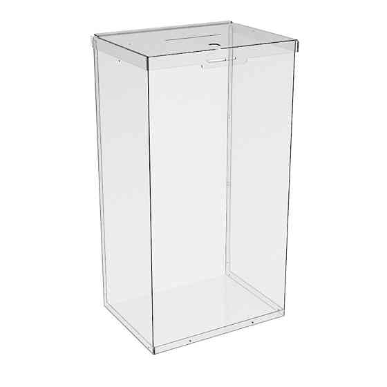 Ящик EKOSTAR с замком для пожертвований и сбора денег 270x200x500. Объем 27 литров Киев