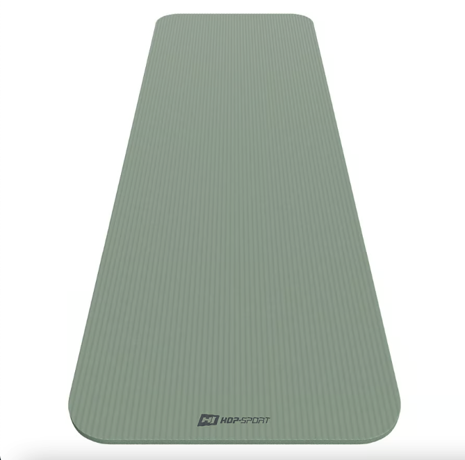 Коврик для йоги Hop-Sport HS-NB015GM NBR 1,5см оливковий Київ - фото 9