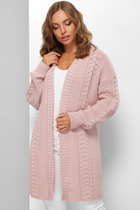 Кардиган женский вязаный черный. 44-52р Киев - изображение 2