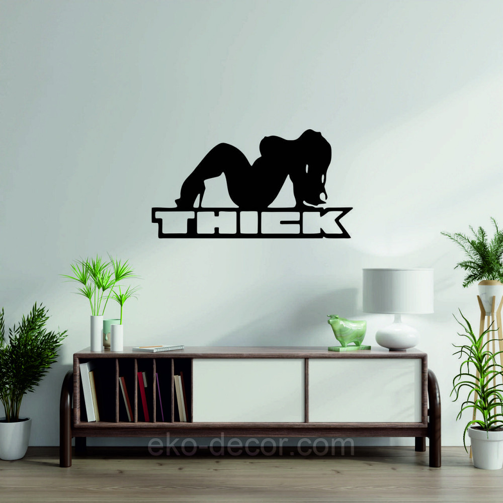 Декоративное настенное Панно «Девушка», Декор на стену 70*37 см, Черный Киев - изображение 1