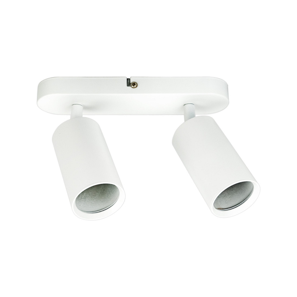 Світильник накладний поворотний 2-GU10 JOKER-2 білий Київ - фото 1